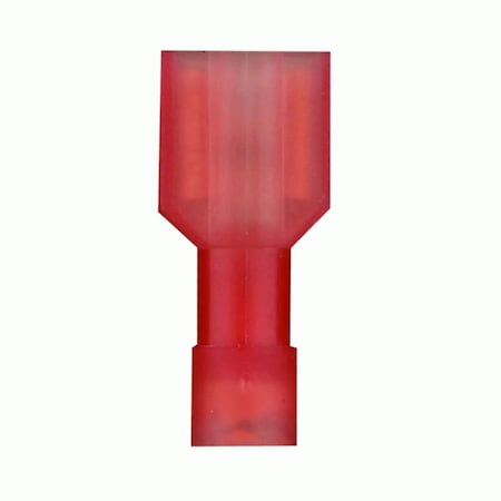 Metra Electronics RED NYLON FEMALE QUICK DISCONNECT 22-18 GAUGE .250 RNFD250F